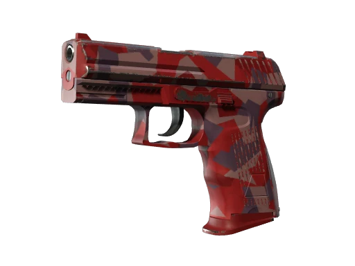 P2000 | Red FragCam (Well-Worn)