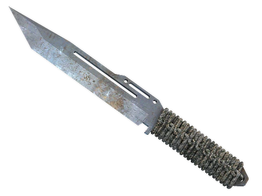 ★ Paracord Knife | Rust Coat (Battle-Scarred)