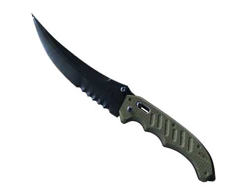★ Flip Knife | Blue Steel (Battle-Scarred)