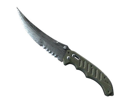 ★ Flip Knife | Damascus Steel (Minimal Wear)