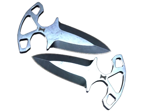 ★ StatTrak™ Shadow Daggers | Blue Steel (Battle-Scarred)