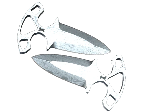 ★ StatTrak™ Shadow Daggers | Damascus Steel (Battle-Scarred)