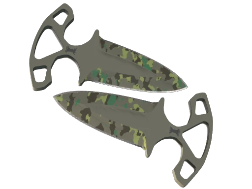 ★ StatTrak™ Shadow Daggers | Boreal Forest (Battle-Scarred)