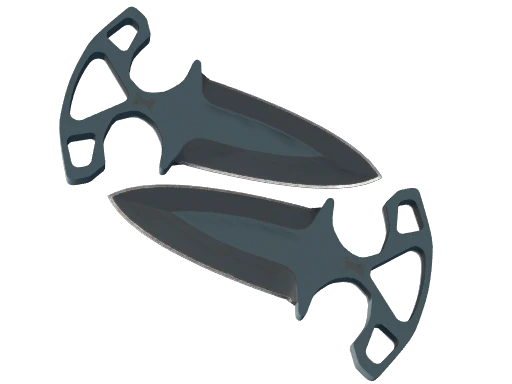 ★ StatTrak™ Shadow Daggers | Night (Battle-Scarred)
