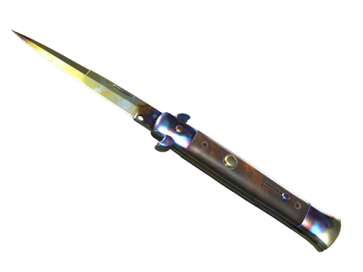 ★ Stiletto Knife | Case Hardened (Field-Tested)