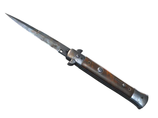 ★ Stiletto Knife | Rust Coat (Battle-Scarred)