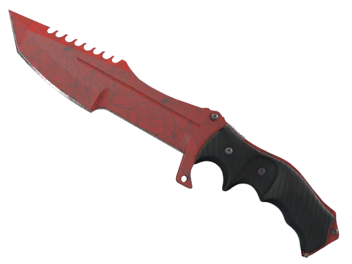 ★ StatTrak™ Huntsman Knife | Crimson Web (Battle-Scarred)