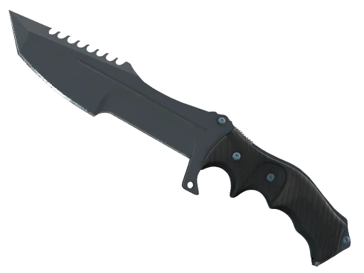 ★ StatTrak™ Huntsman Knife | Night (Well-Worn)