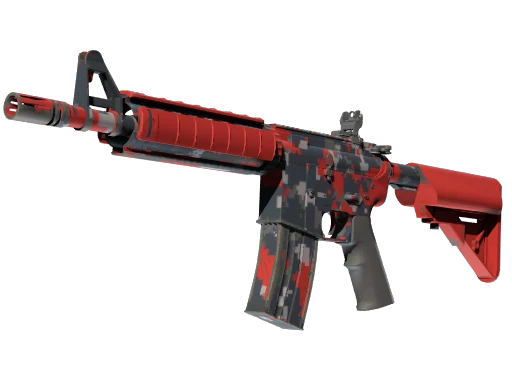 M4A4 | Red DDPAT (Battle-Scarred)