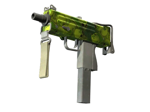 Souvenir MAC-10 | Nuclear Garden (Well-Worn)
