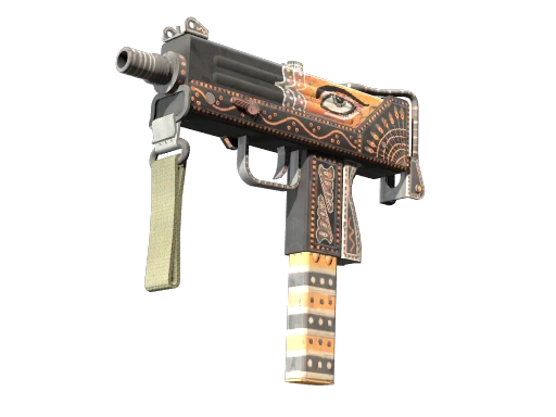 Souvenir MAC-10 | Rangeen (Well-Worn)