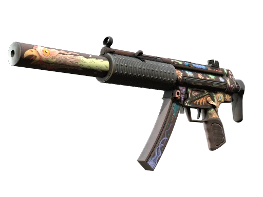 MP5-SD | Necro Jr. (Well-Worn)