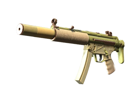 MP5-SD | Savannah Halftone (Battle-Scarred)