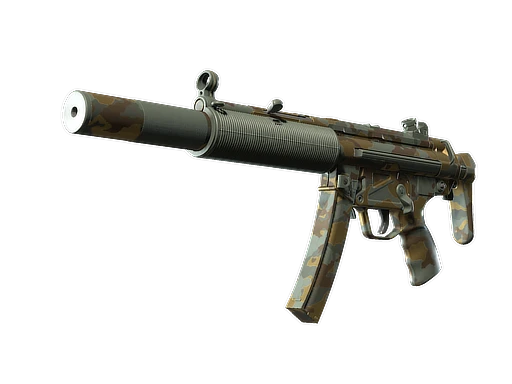MP5-SD | Gold Leaf (Field-Tested)