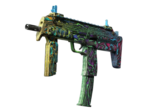 StatTrak™ MP7 | Neon Ply (Factory New)