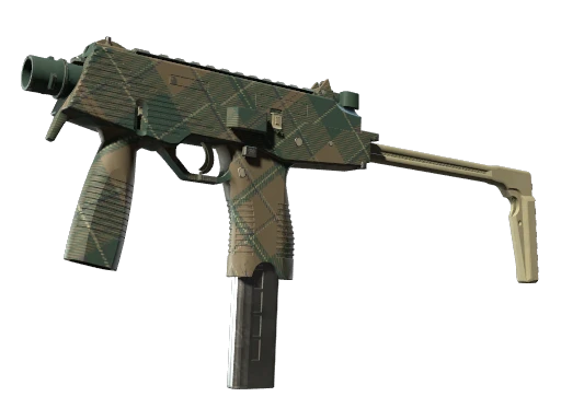 Souvenir MP9 | Green Plaid (Field-Tested)