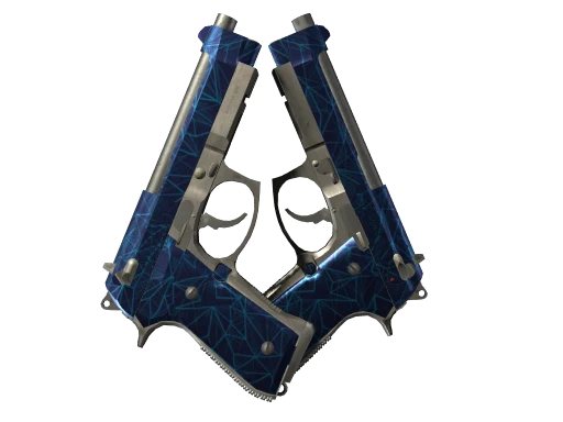 Dual Berettas | Cobalt Quartz (Factory New)