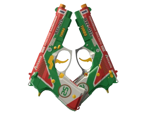 Dual Berettas | Twin Turbo (Minimal Wear)