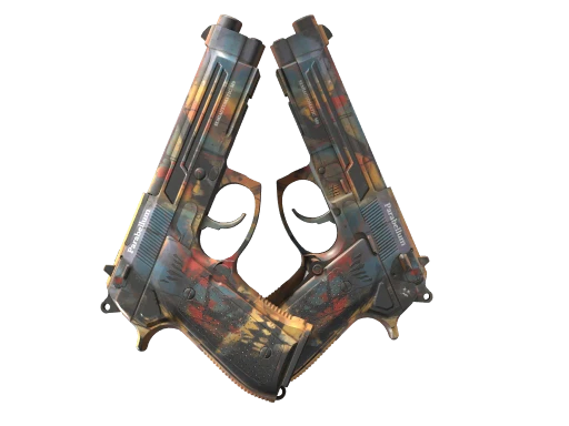 Dual Berettas | Hideout (Field-Tested)
