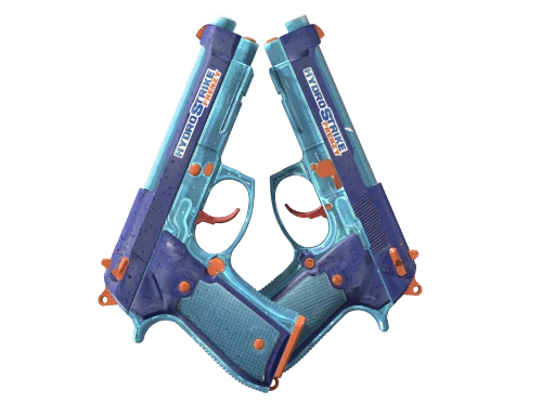 Dual Berettas | Hydro Strike (Field-Tested)