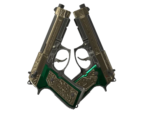 StatTrak™ Dual Berettas | Royal Consorts (Minimal Wear)