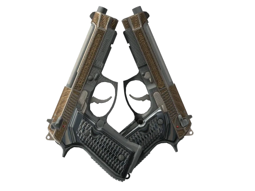 StatTrak™ Dual Berettas | Tread (Minimal Wear)