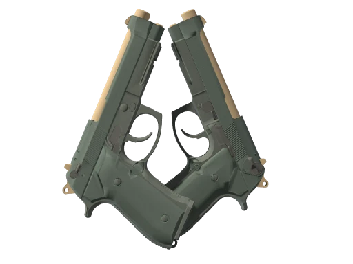 Dual Berettas | Contractor (Field-Tested)