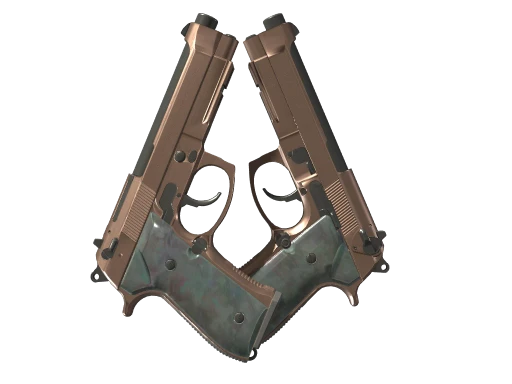 Dual Berettas | Rose Nacre (Field-Tested)