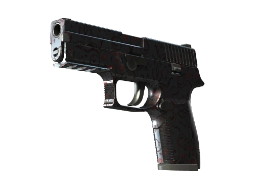 Souvenir P250 | Dark Filigree (Well-Worn)