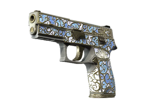 Souvenir P250 | Lotus Imprint (Well-Worn)