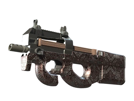 P90 | Baroque Red (Well-Worn)