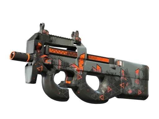 StatTrak™ P90 | Trigon (Well-Worn)