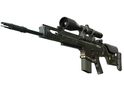 Souvenir SCAR-20 | Army Sheen (Field-Tested)