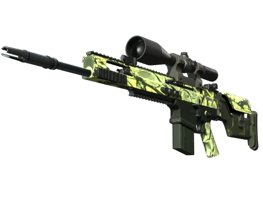 StatTrak™ SCAR-20 | Outbreak (Battle-Scarred)