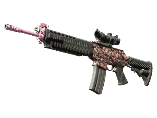 SG 553 | Desert Blossom (Battle-Scarred)