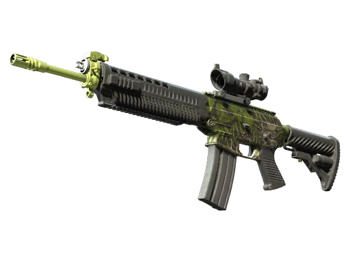 Souvenir SG 553 | Lush Ruins (Minimal Wear)