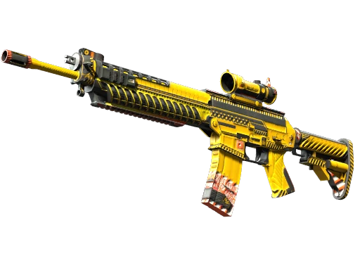 SG 553 | Hazard Pay (Battle-Scarred)