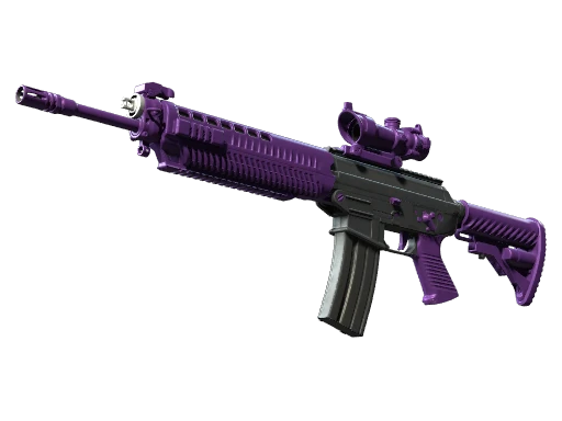 StatTrak™ SG 553 | Ultraviolet (Factory New)