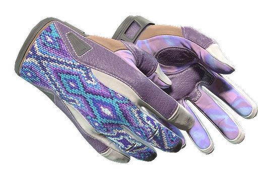 ★ Sport Gloves | Violet Beadwork (Field-Tested)