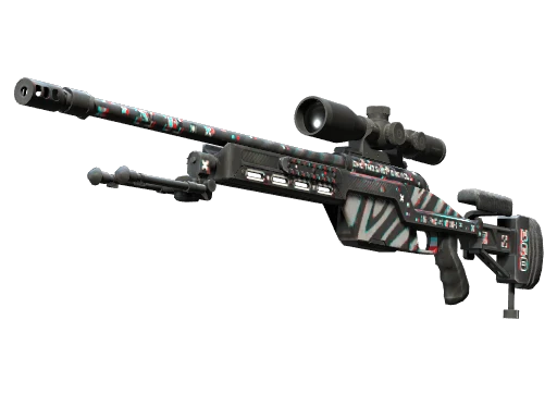 Souvenir SSG 08 | Parallax (Well-Worn)