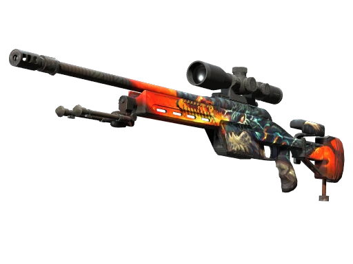 SSG 08 | Dragonfire (Minimal Wear)