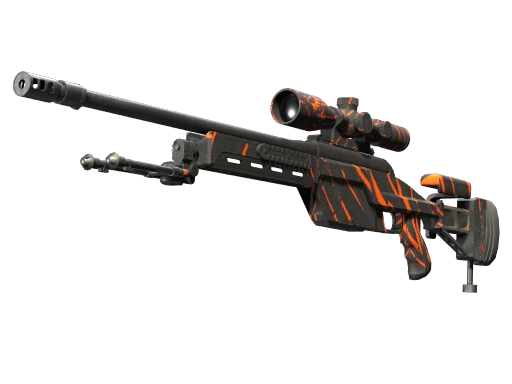 Souvenir SSG 08 | Slashed (Well-Worn)