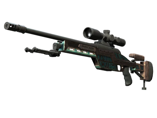 SSG 08 | Azure Glyph (Field-Tested)