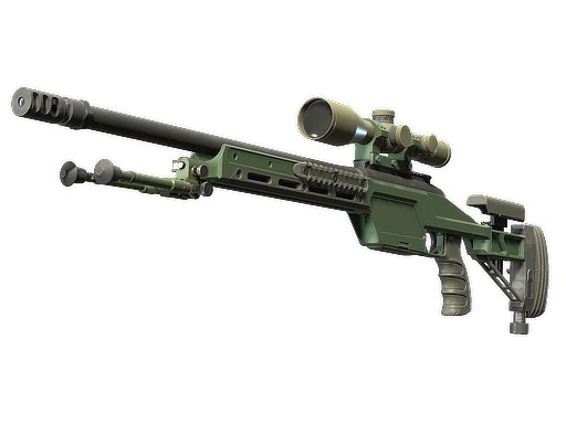 SSG 08 | Green Ceramic (Field-Tested)