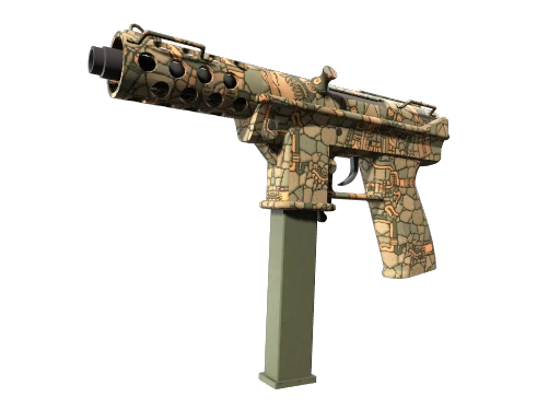 Tec-9 | Blast From the Past (Battle-Scarred)