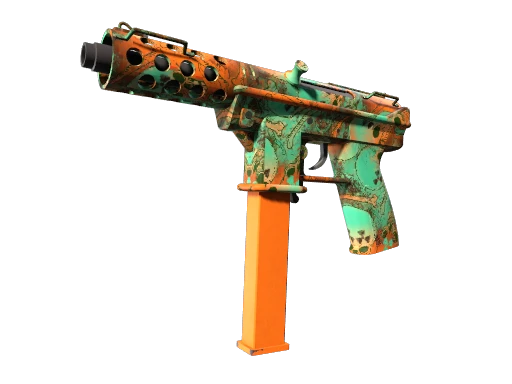 Souvenir Tec-9 | Toxic (Well-Worn)