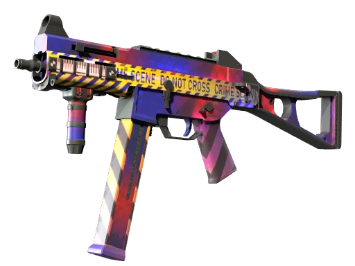 UMP-45 | Crime Scene (Battle-Scarred)