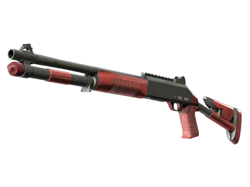 Souvenir XM1014 | Red Leather (Field-Tested)