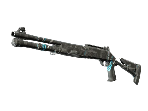 Souvenir XM1014 | Blue Tire (Field-Tested)