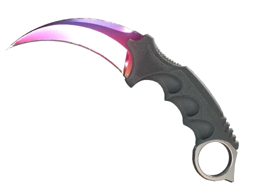 Valve's render of the Karambit | Fade